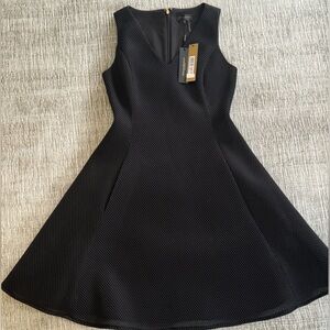 Donna Karen Black Sleeveless Dress (6)